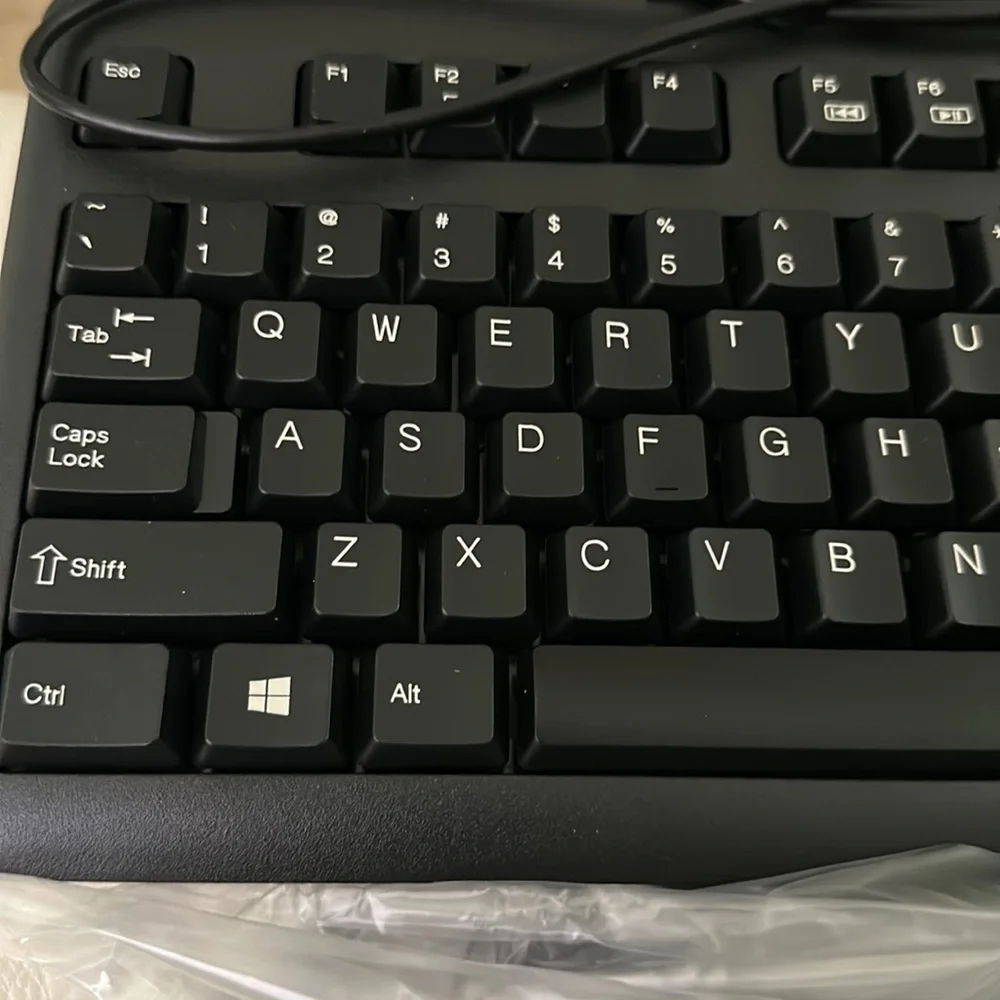 HP Lite-On Wired Black Keyboard